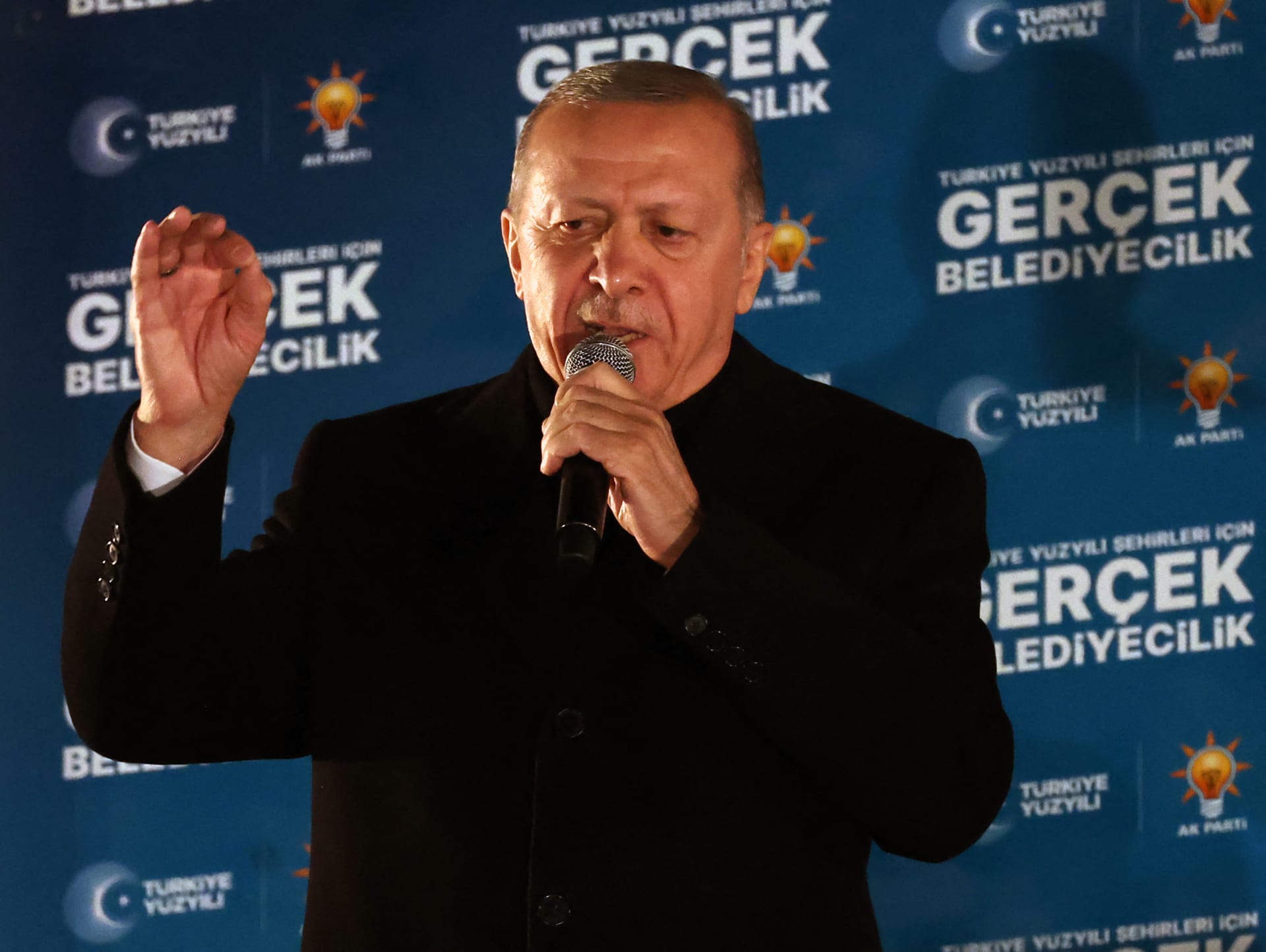 After losing the local elections, Erdogan ple...