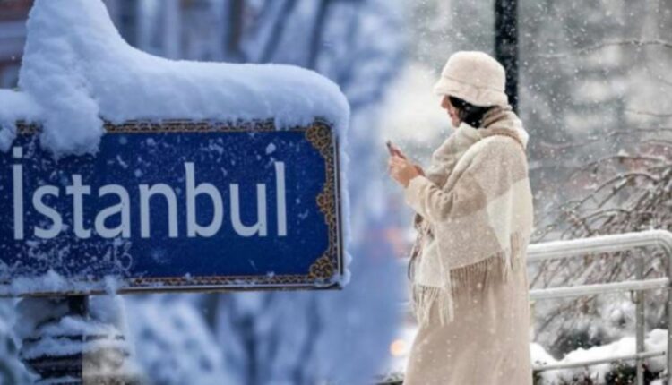 A Strong Snowstorm Hits Istanbul Expected to...